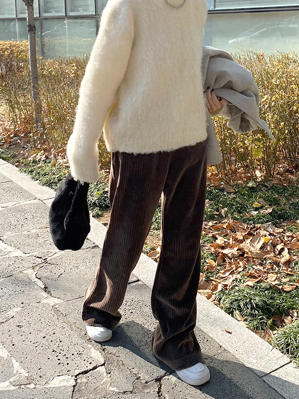 unique velvet boots pants