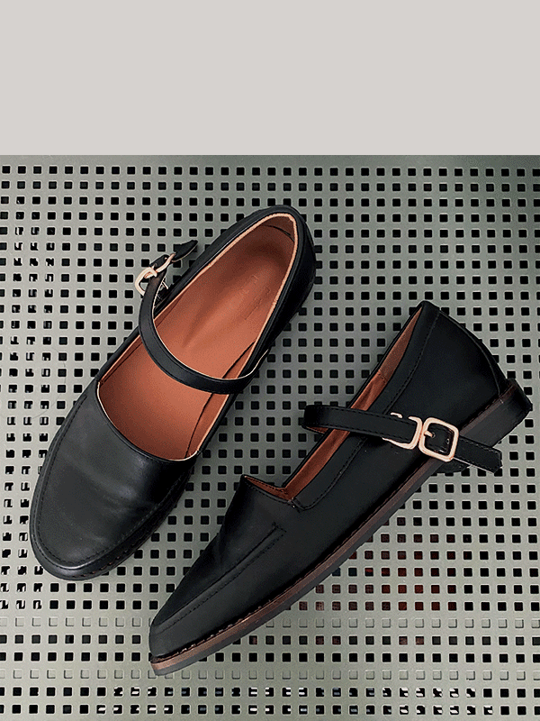 classic buckle maryjane loafer
