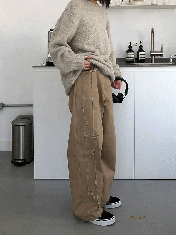 point cutting pants